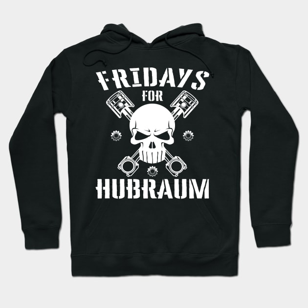 Fridays For Engine Tuning Mechanics Hoodie by Gift Designs